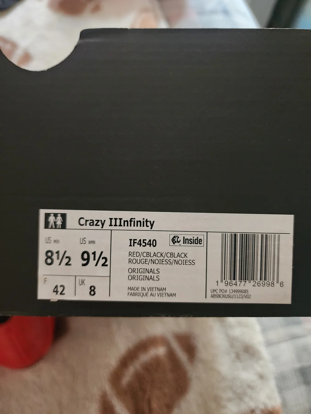 Adidas Crazy IIInfinity